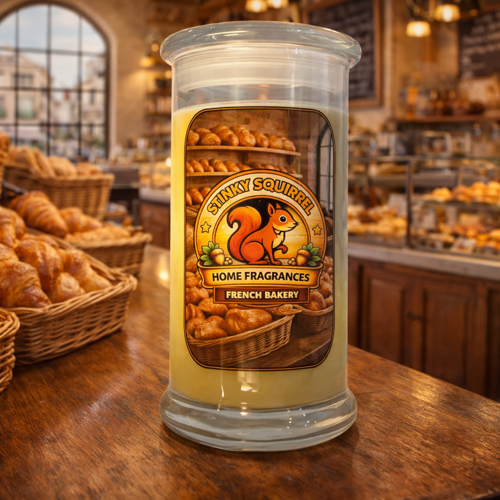 French Bakery - Tall Vase Candle 430g