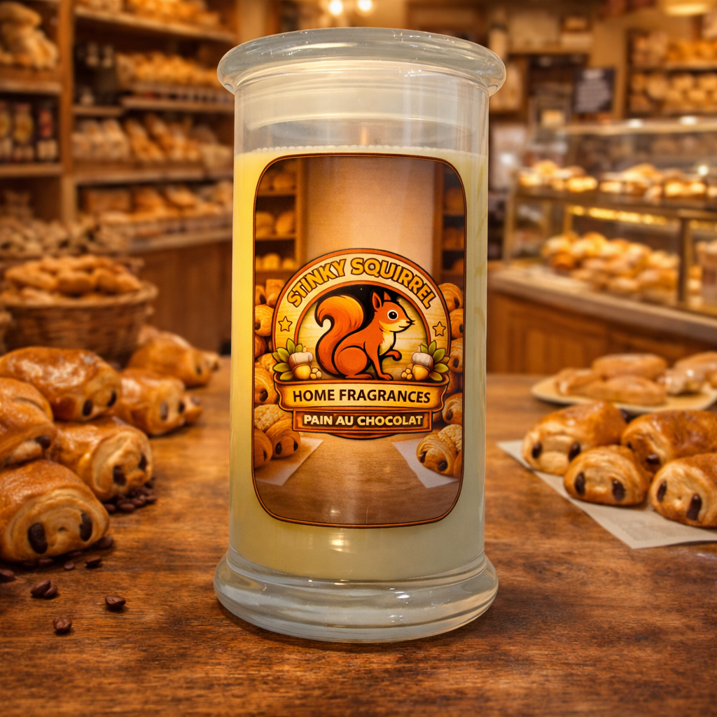 Pain au Chocolat - Tall Vase Candle 430g