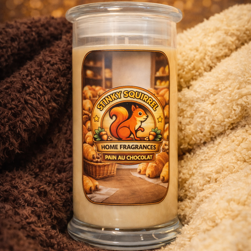 Pain au Chocolat - Tall Vase Candle 430g