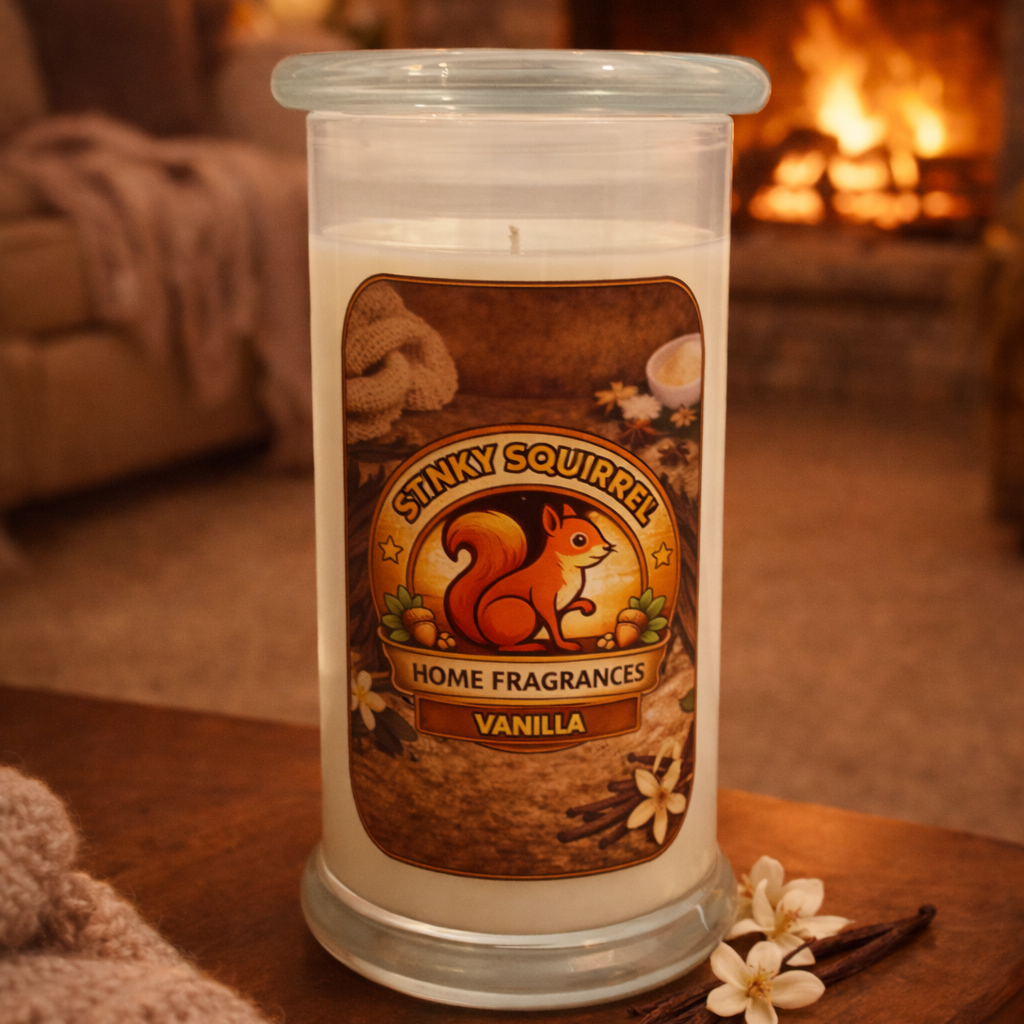 Vanilla - Tall Vase Candle 430g