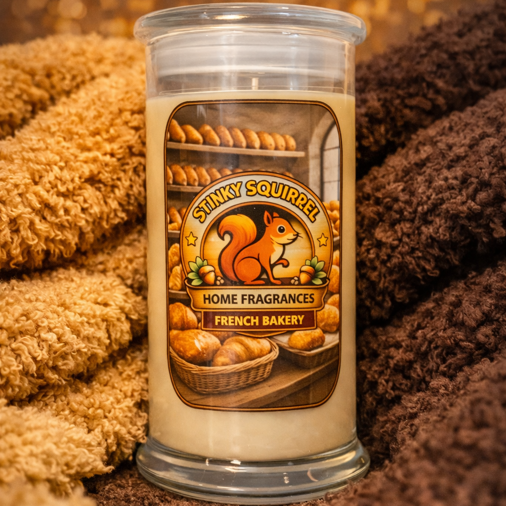 French Bakery - Tall Vase Candle 430g