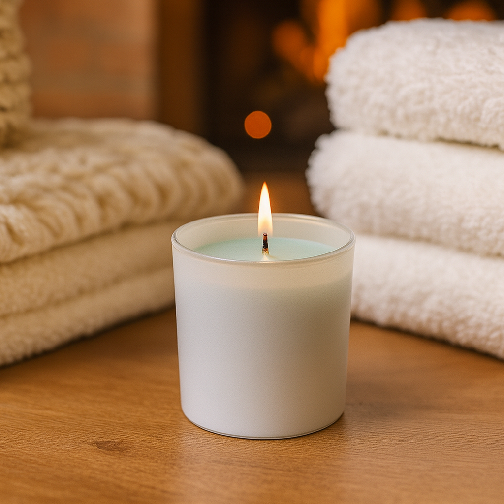 Fresh Linen - Small Candle 220g/300ml