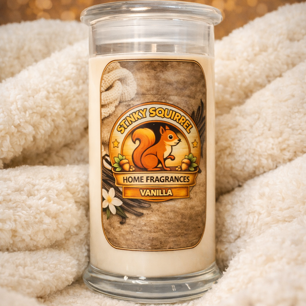 Vanilla - Tall Vase Candle 430g